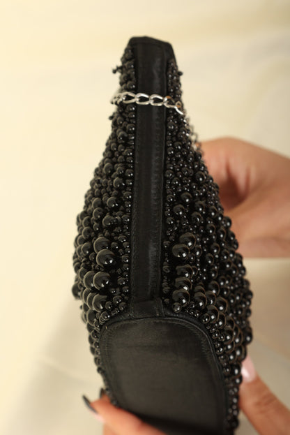 Extremely Rare Chanel 2000 Beaded Mini Chain Tote