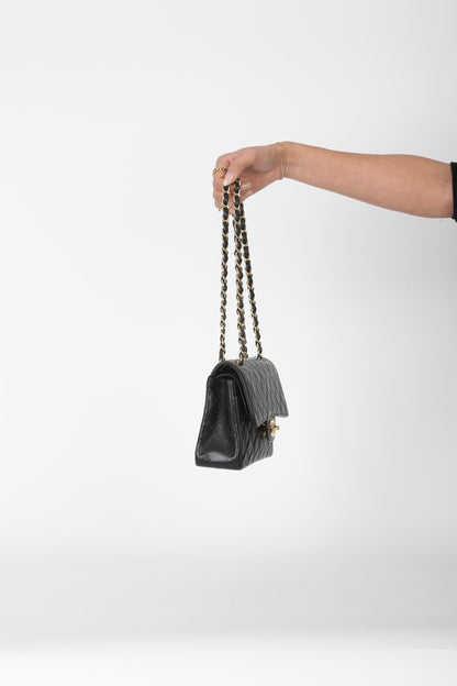 Chanel 2002 Caviar Small Double Flap