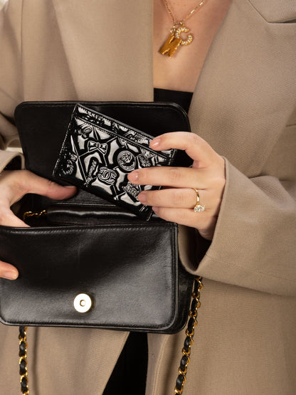 Chanel Patent Coco Cardholder