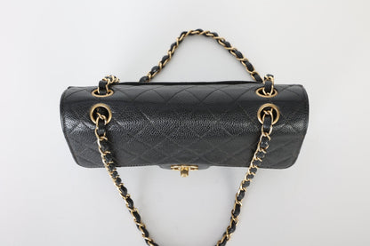 Chanel 2002 Caviar Small Double Flap