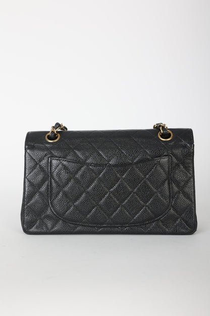 Chanel 2002 Caviar Small Double Flap