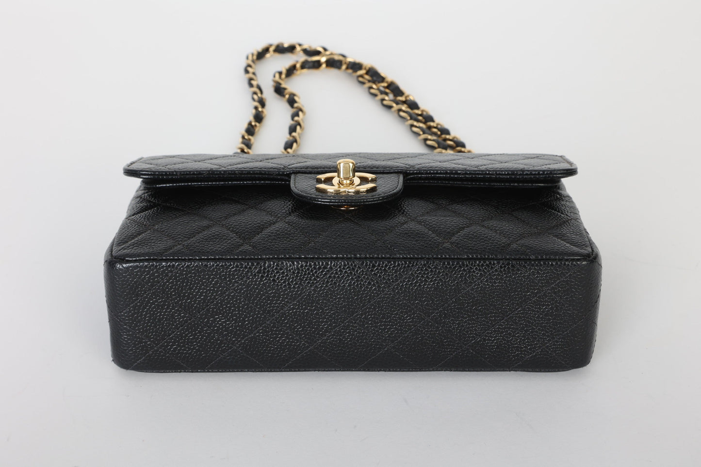 Chanel 2002 Caviar Small Double Flap