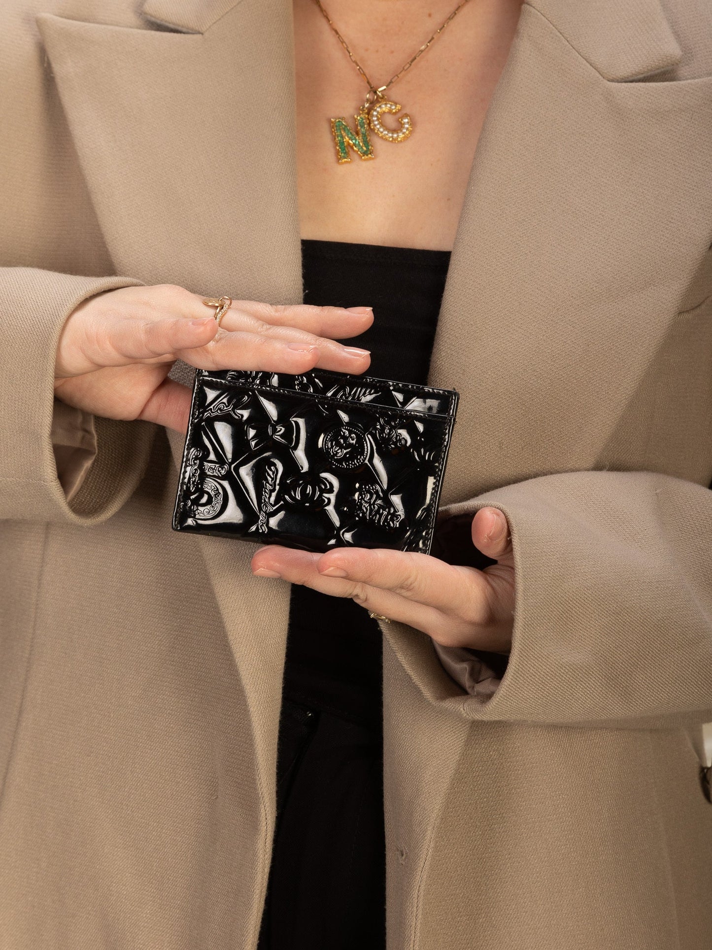 Chanel Patent Coco Cardholder