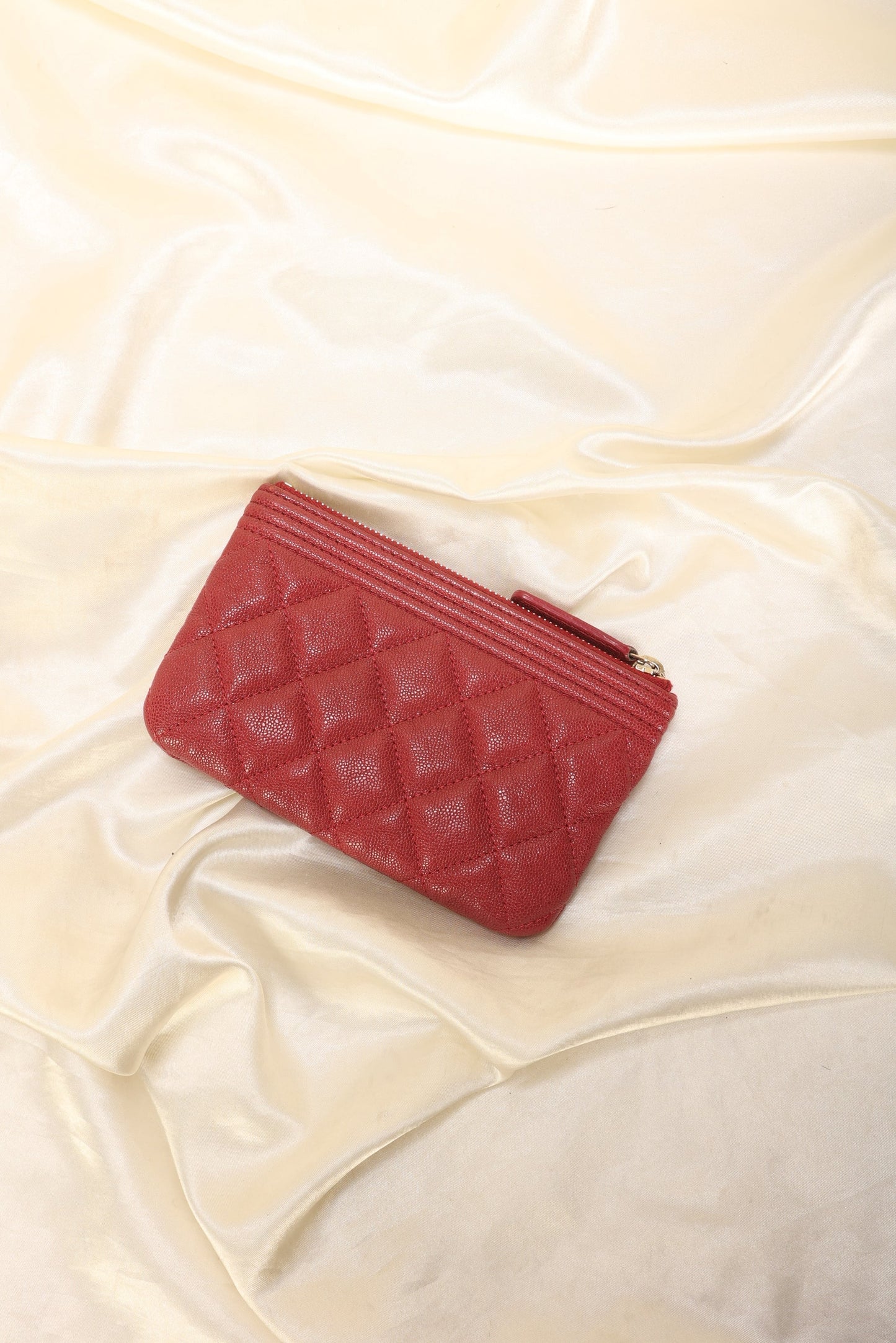Chanel 2019 Caviar Boy Pouch