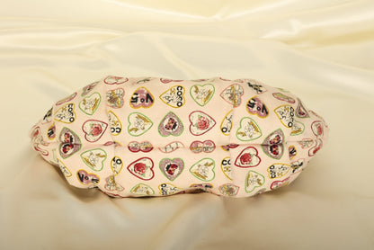 Chanel 2005 Canvas Heart Icon Pochette