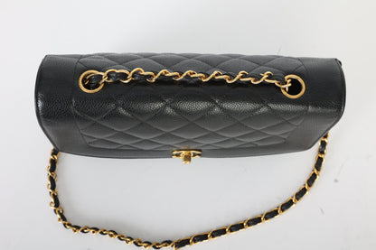 Extremely Rare Chanel 1989 Caviar Medium Diana