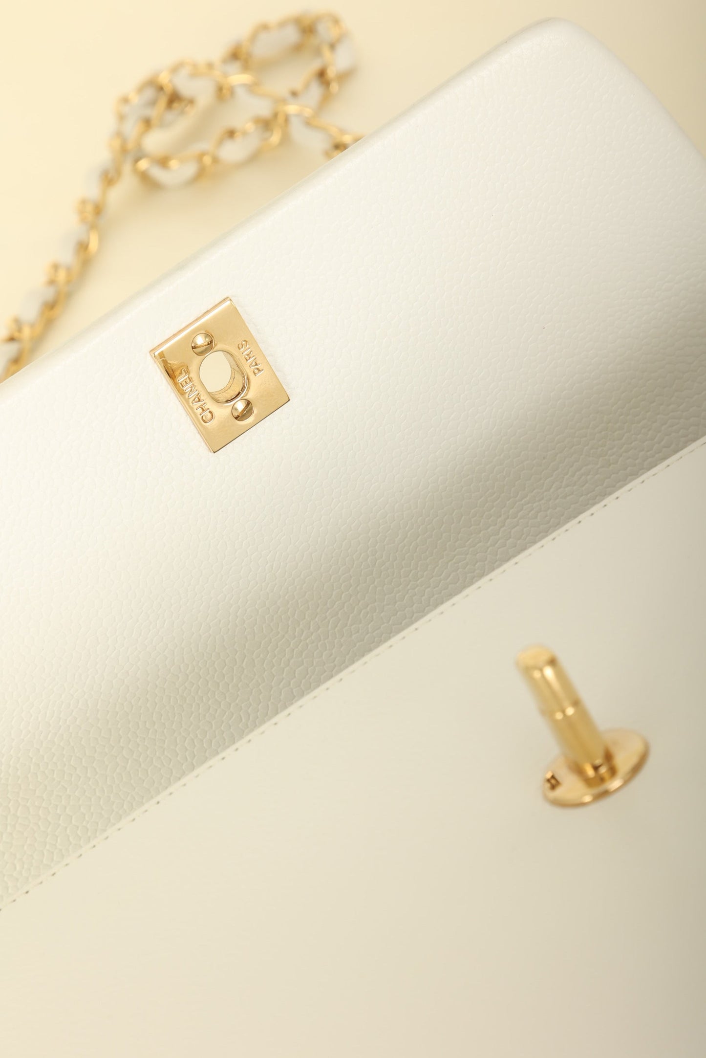 Chanel 1997 Caviar Trapezoid Flap