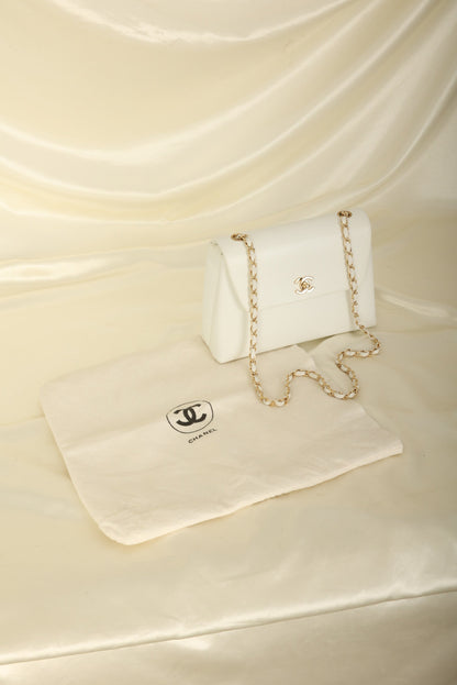 Chanel 1997 Caviar Trapezoid Flap