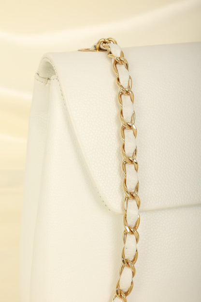 Chanel 1997 Caviar Trapezoid Flap