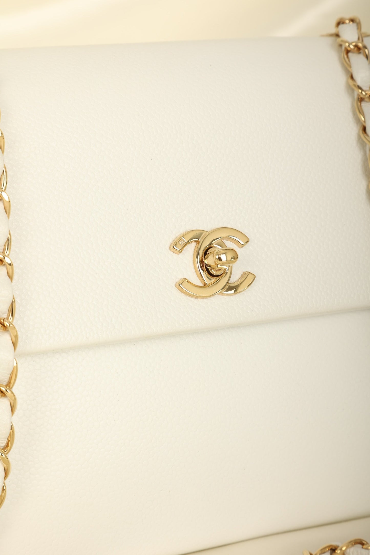 Chanel 1997 Caviar Trapezoid Flap