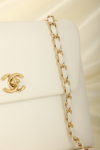 Chanel 1997 Caviar Trapezoid Flap