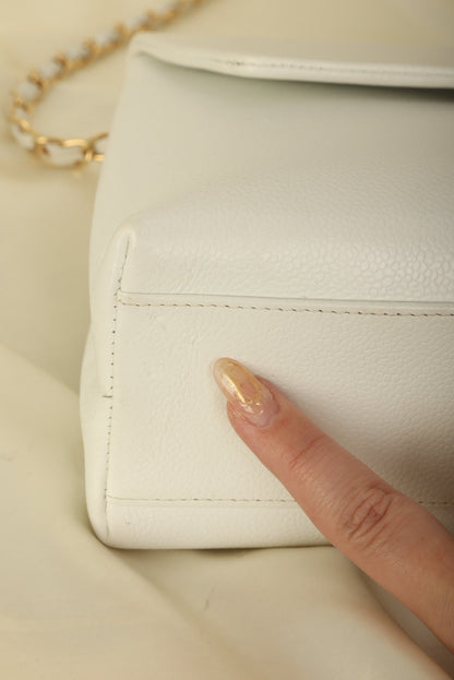 Chanel 1997 Caviar Trapezoid Flap