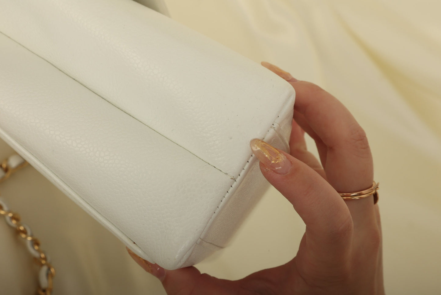 Chanel 1997 Caviar Trapezoid Flap
