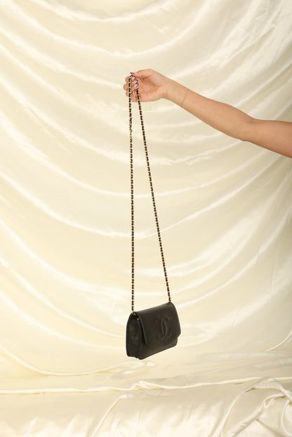 Chanel Caviar Timeless Wallet on Chain