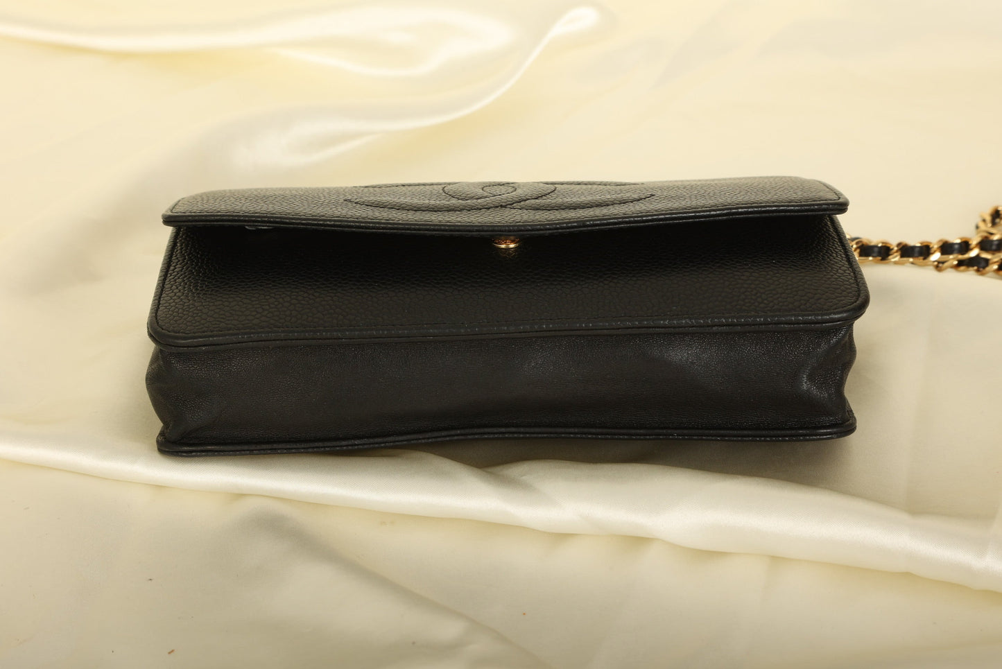 Chanel Caviar Timeless Wallet on Chain