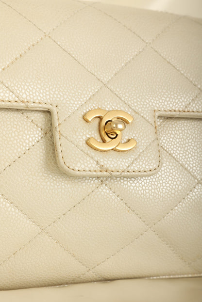 Chanel 2000 Caviar Iridescent Flap Bag