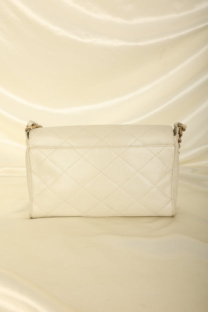 Chanel 2000 Caviar Iridescent Flap Bag