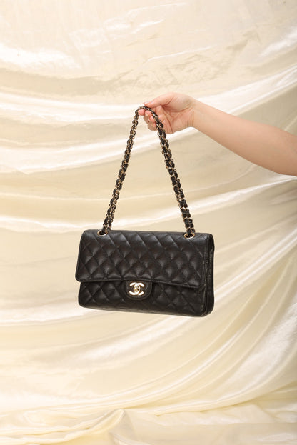 Chanel Caviar Medium Double Flap