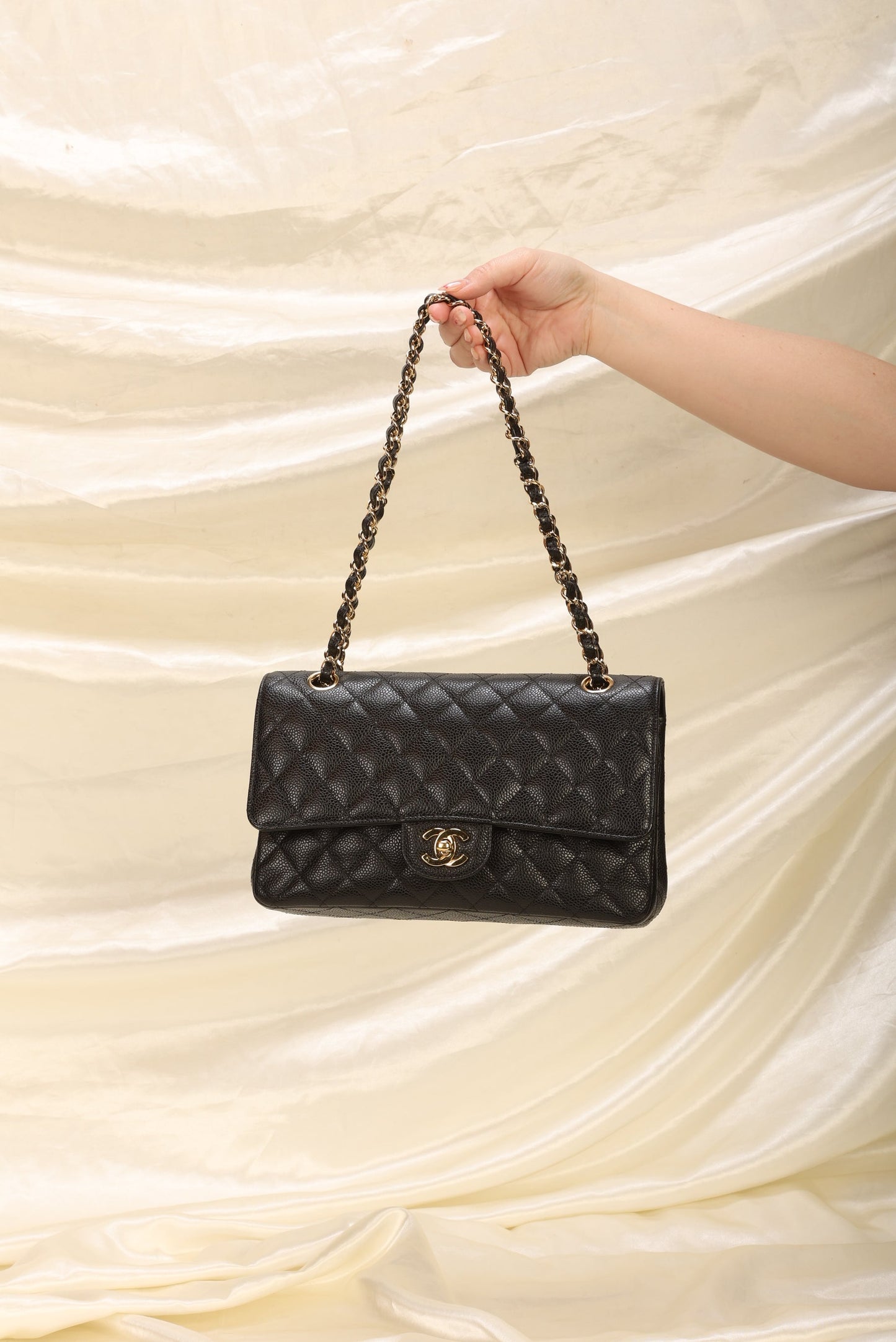 Chanel Caviar Medium Double Flap