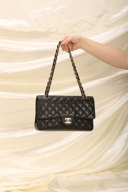 Chanel Caviar Medium Double Flap