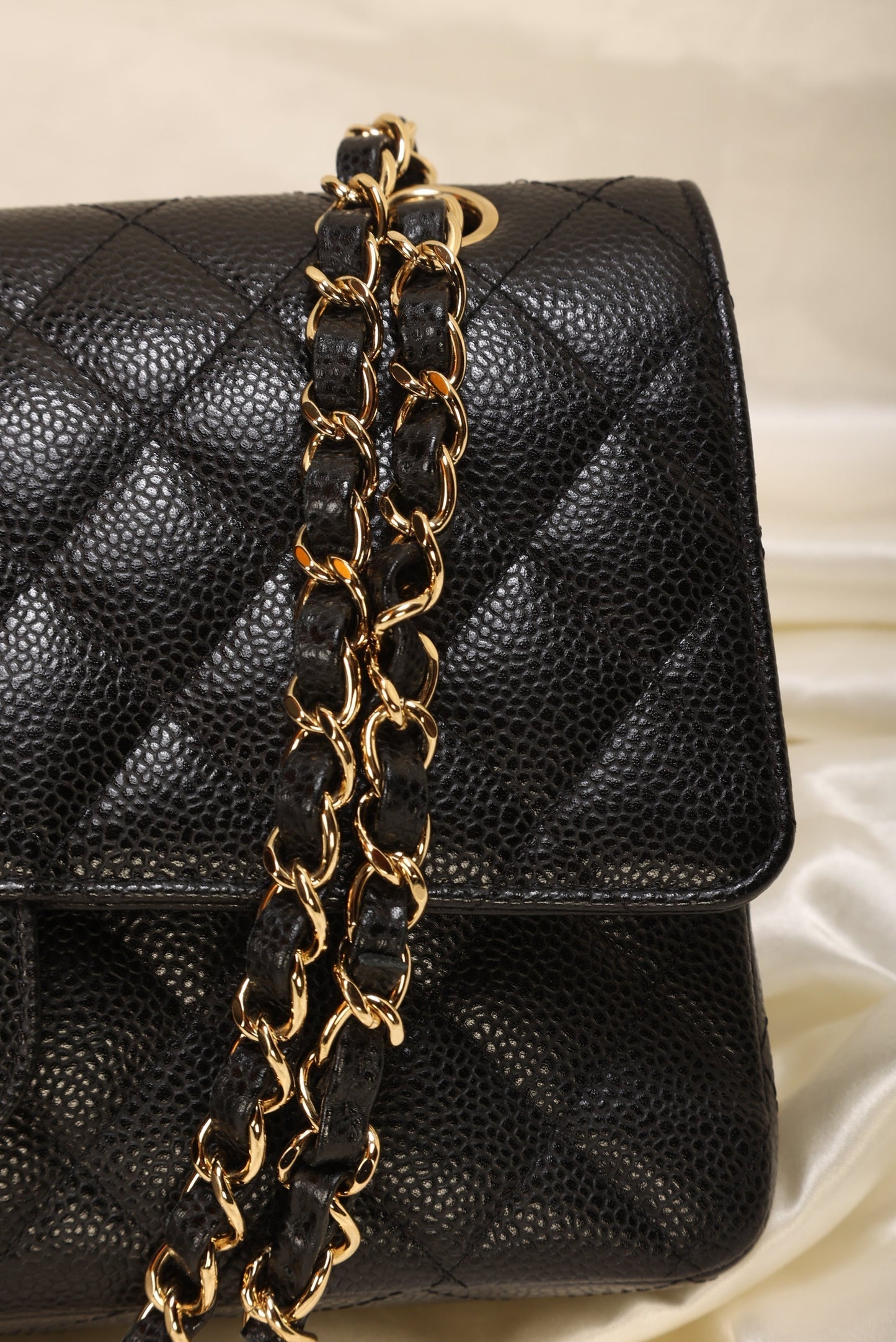 Chanel Caviar Medium Double Flap