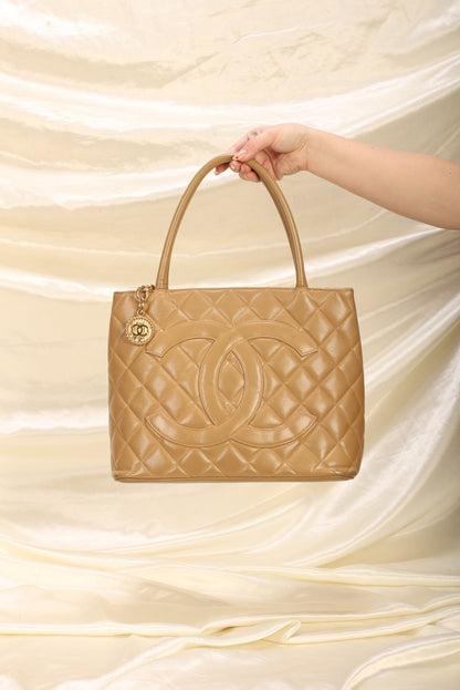 Chanel Caviar Medallion Tote