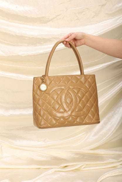 Chanel Caviar Medallion Tote