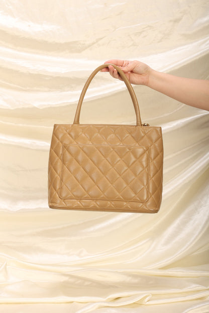 Chanel Caviar Medallion Tote