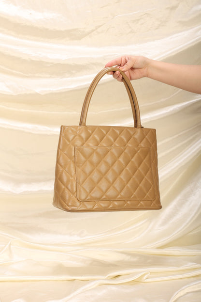 Chanel Caviar Medallion Tote