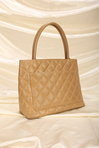 Chanel Caviar Medallion Tote