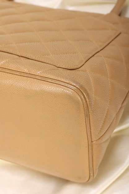 Chanel Caviar Medallion Tote