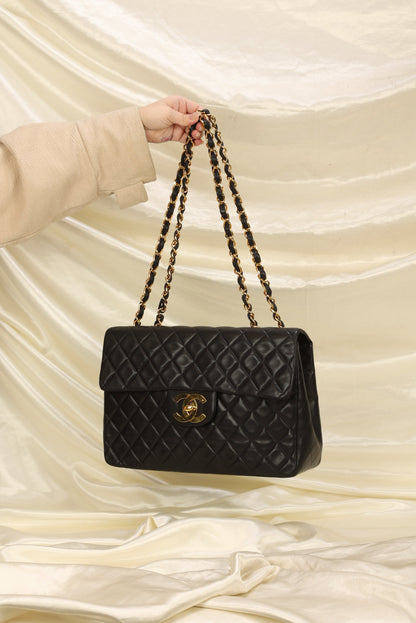 Chanel Maxi XL Logo Flap Bag