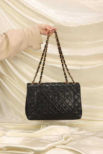 Chanel Maxi XL Logo Flap Bag