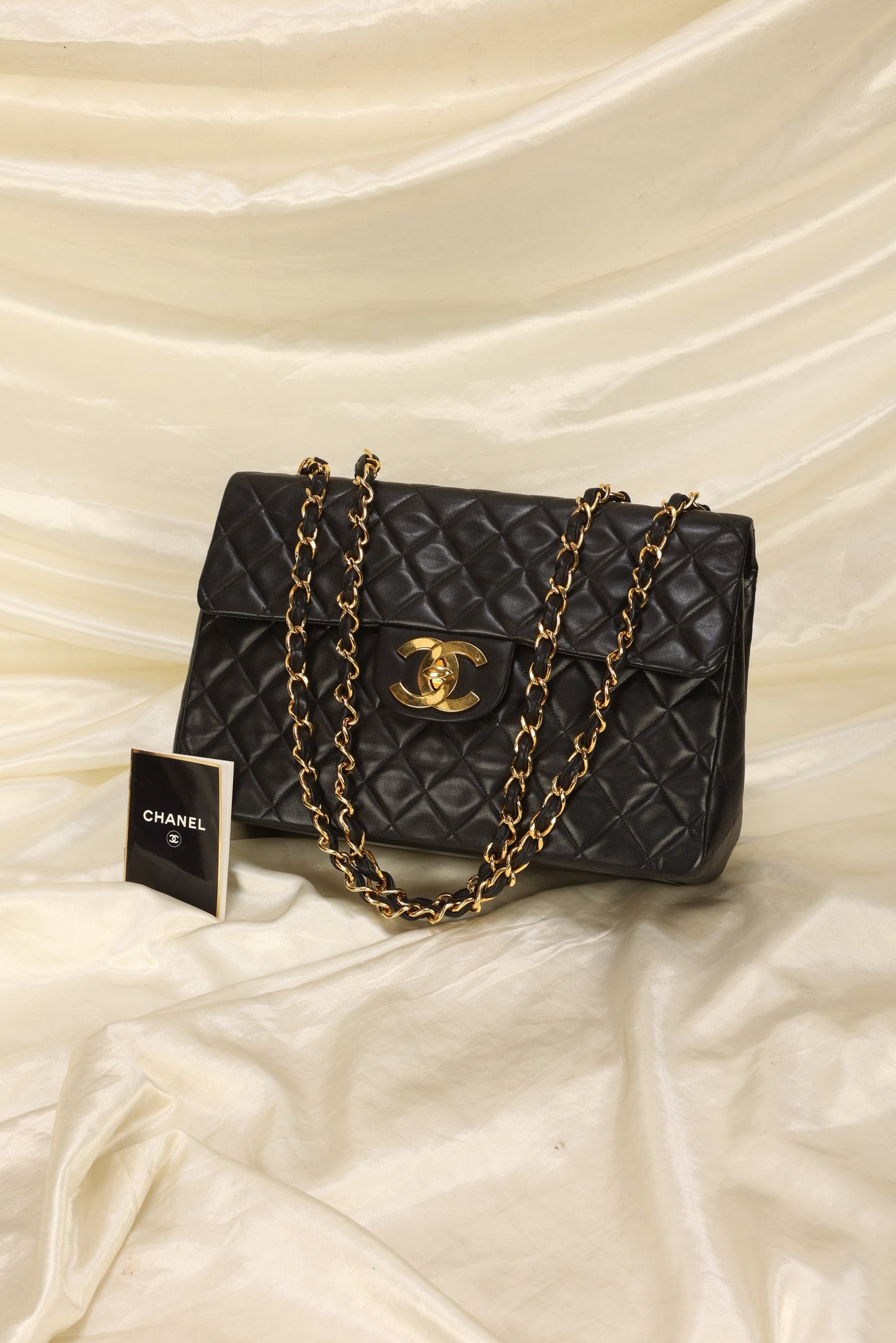 Chanel Maxi XL Logo Flap Bag