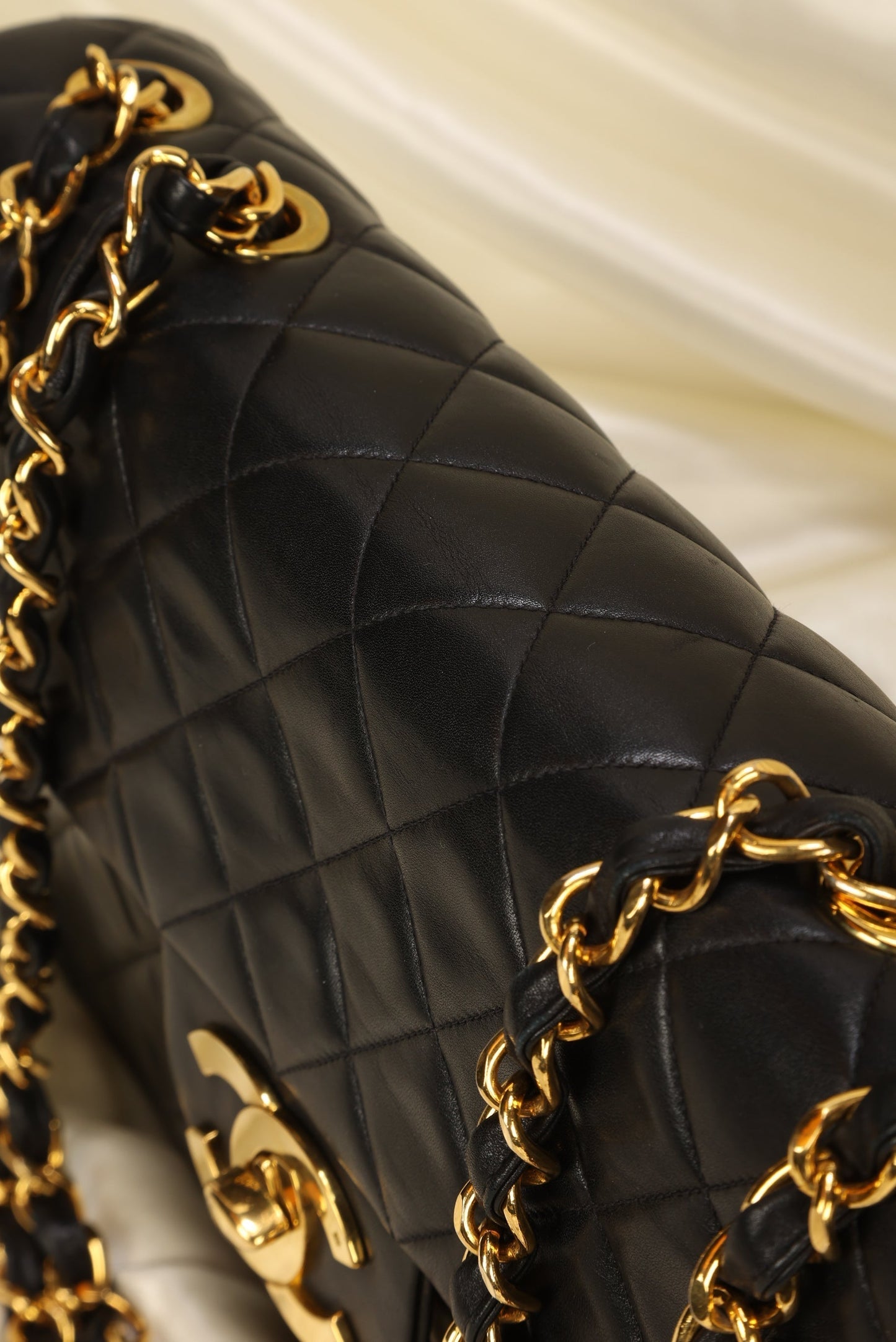 Chanel Maxi XL Logo Flap Bag