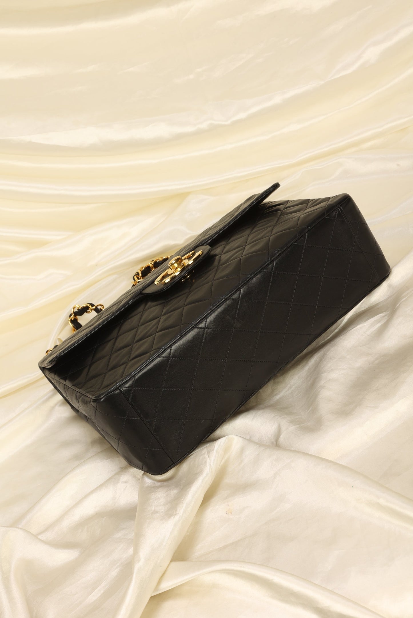 Chanel Maxi XL Logo Flap Bag