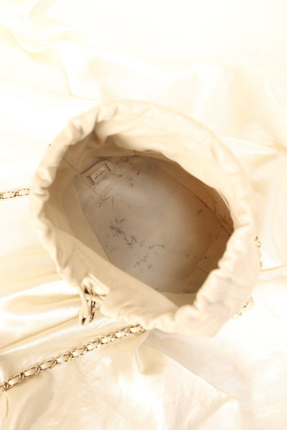 Chanel 2020 Frame Chain Basket Mini Bucket Bag