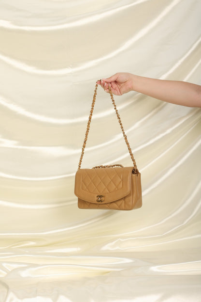 Extremely Rare Chanel Caviar Small Diana