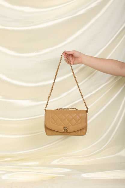 Extremely Rare Chanel Caviar Small Diana