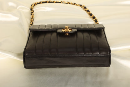 Chanel Vertical Lambskin Square Flap