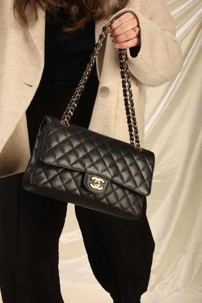 Chanel Caviar Medium Double Flap