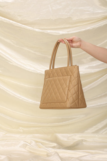 Chanel Caviar Medallion Tote