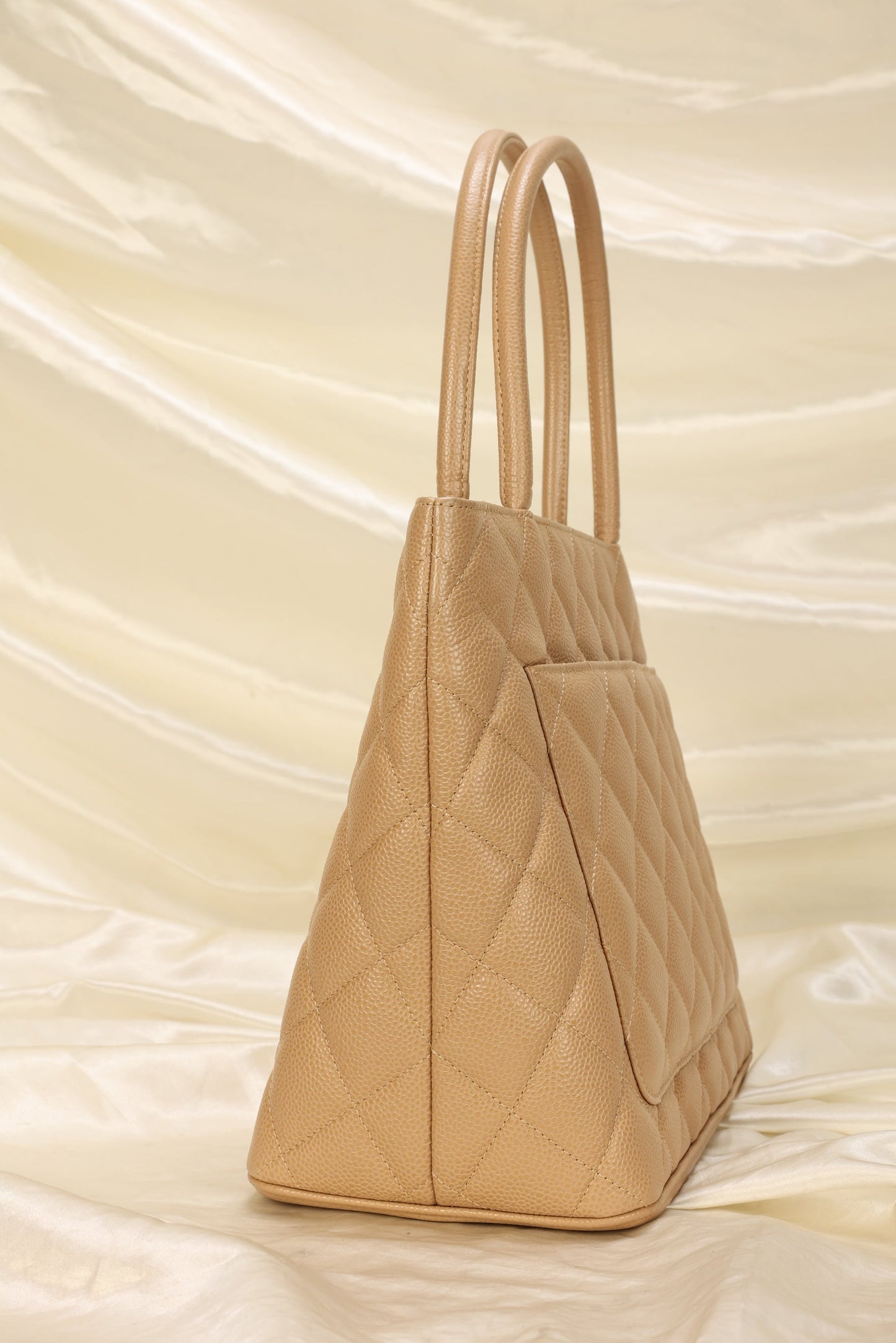 Chanel Caviar Medallion Tote