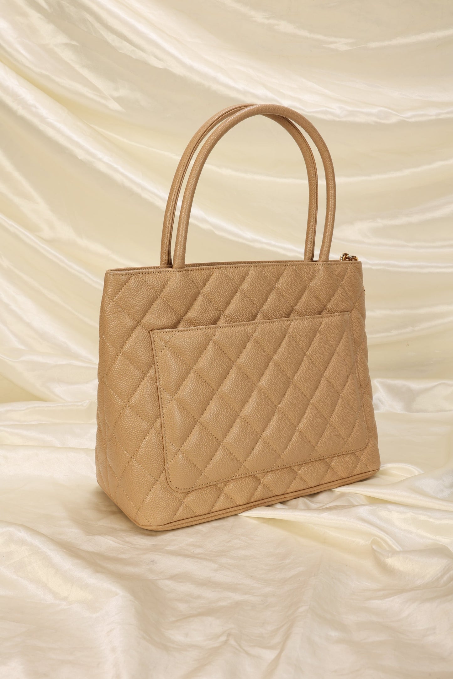 Chanel Caviar Medallion Tote