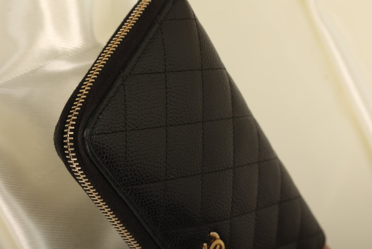Chanel Caviar Quilted Wallet