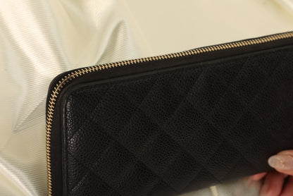 Chanel Caviar Quilted Wallet
