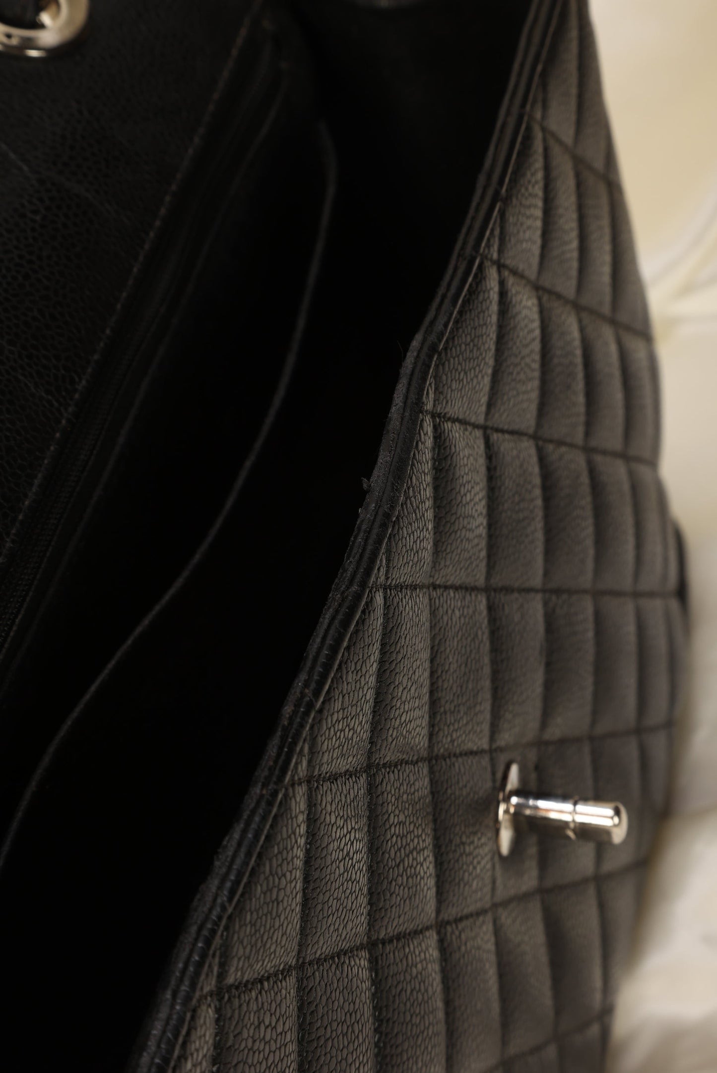 Chanel Caviar Jumbo Single Flap
