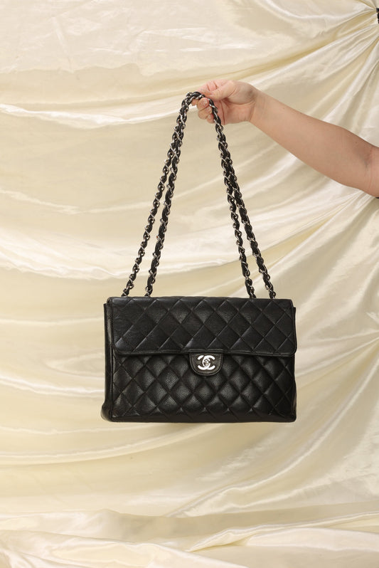 Chanel Caviar Jumbo Single Flap