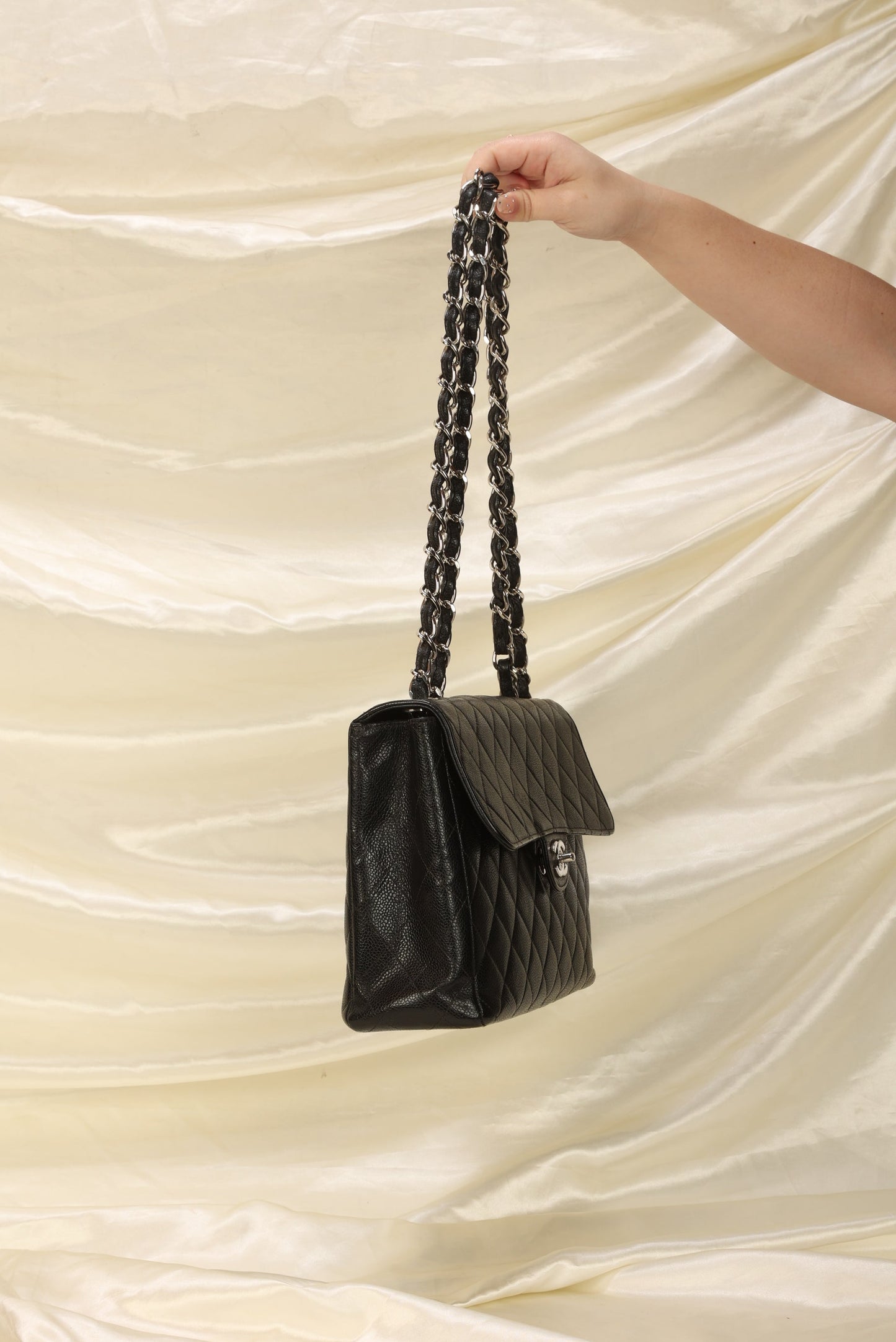Chanel Caviar Jumbo Single Flap