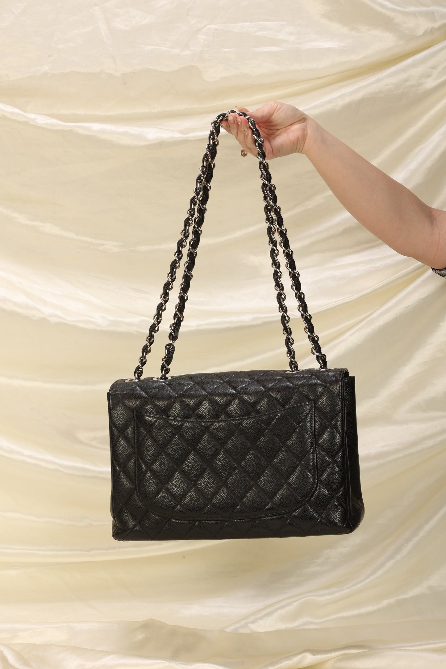 Chanel Caviar Jumbo Single Flap